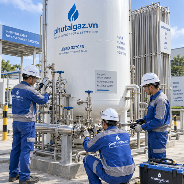 Sửa chữa bồn cryogenic