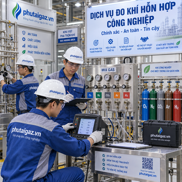 Đo khí hỗn hợp công nghiệp