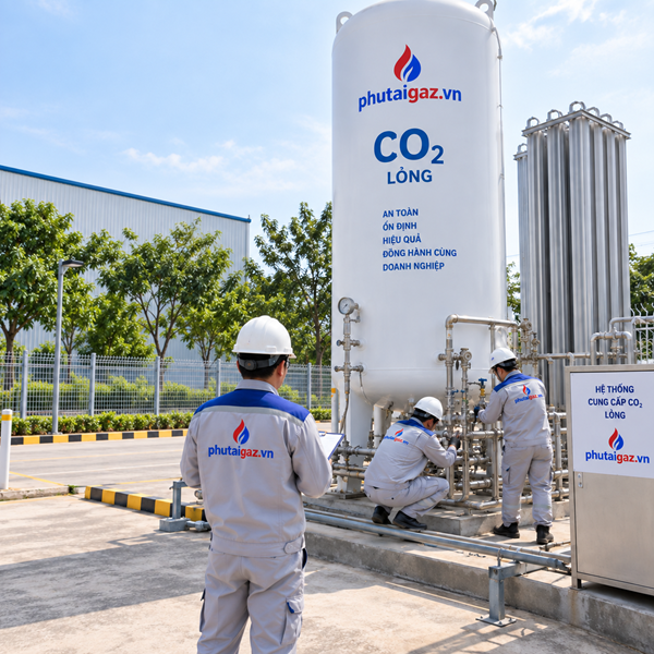 Cho thuê bồn trạm khí CO2