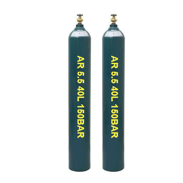 Khí Argon 5.5 chai 40lít 150bar